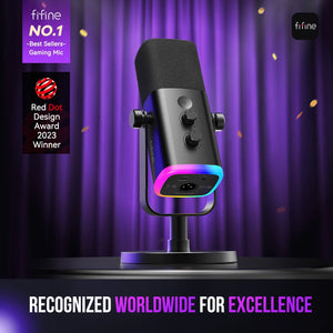 Microphone with Touch Mute Button