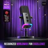 Microphone with Touch Mute Button